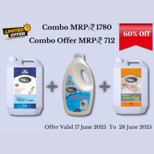 5 Liter Toilet Cleaner + 5 Liter Detergent Liquid + 5 Liter Hand Wash Combo